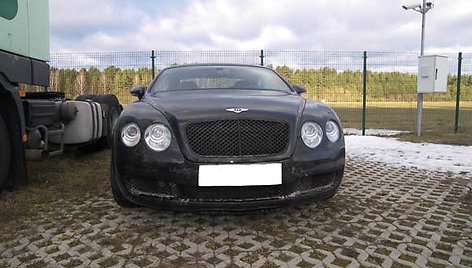 Sulaikytas „Bentley Continental GT“