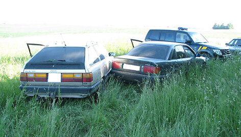 Sulaikyti automobiliai