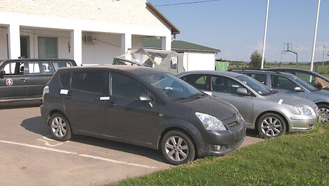 Sulaikytas automobilis