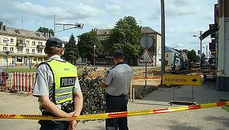 Bombos neutralizavimo operacija Tauragėje