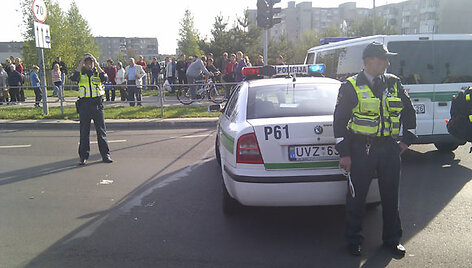 Avarijos vietoje
