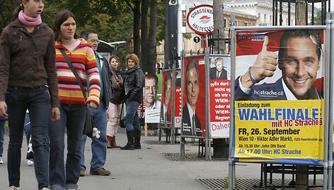 Austrai renka parlamentą