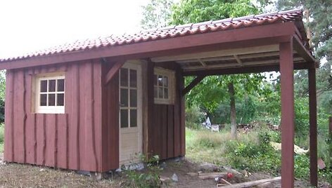 &Scaron;iemet didžiausio atgarsio sulaukė statybos Neringoje, kai netoli Thomo Manno namelio Skruzdynės gatvėje i&scaron;dygo nauji statiniai.