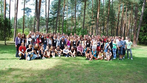 Į pirmakursių stovyklas patenka &bdquo;laimės kūdikiai&ldquo;.