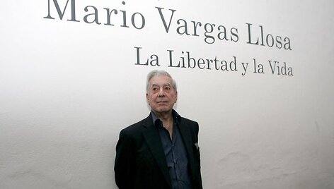 Peru ra&scaron;ytojas Mario Vargasas Llosa