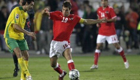 D.&Scaron;emberas atstovauja Lietuvos rinktinei Pasaulio čempionato atrankos rungtynėse su Austrija.
