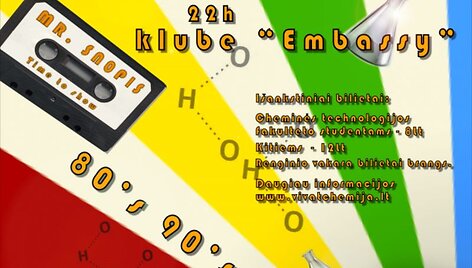Chemikai kviečia linksmintis!