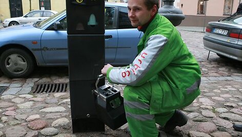 Po didžiųjų metų &scaron;venčių miesto gatvėse atsiras visi 144 naujieji automatai rinkliavai. 