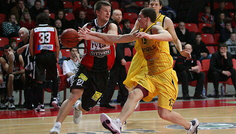 Rungtynių &bdquo;Lietuvos rytas&ldquo; &ndash; &bdquo;Ventspils&ldquo; akimirkos.