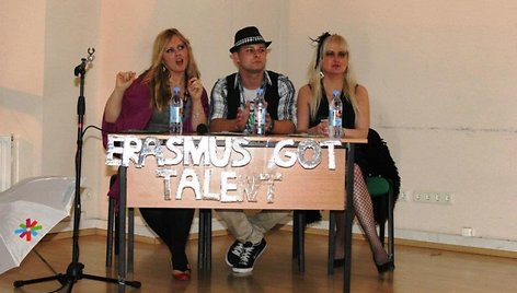 Neeilinis talentų šou – Erasmus Got Talent.