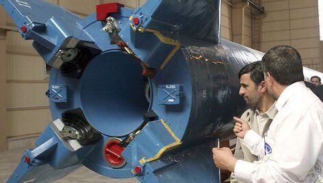 Palydovą į orbitą i&scaron;kėlė Irano gamybos raketa.