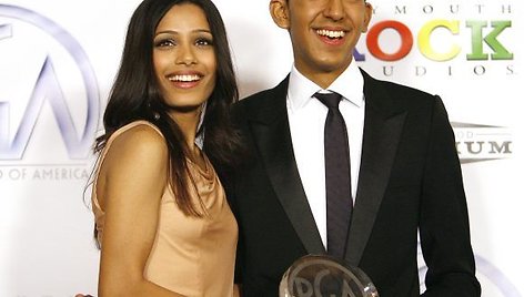 Freida Pinto ir Dave'as Patelas