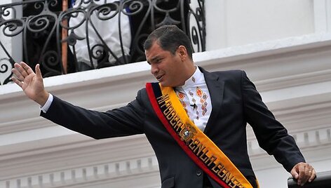 Ekvadoro prezidentas Rafaelis Correa