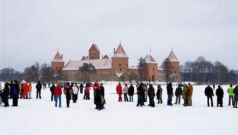 Renginio dalyviai ir žiūrovai
