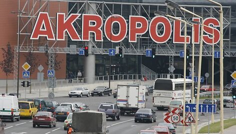 Kauno &bdquo;Akropolyje&ldquo; neblaivūs piliečiai dažnai sukelia incidentus.