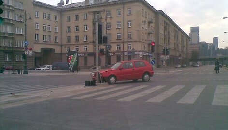 Avarijos vietoje