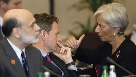 &Scaron;kotijoje susirinkę G20 finansų ministrai diskutuoja ekonomikos ir klimato kaitos klausimais.