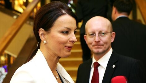 Inga Valinskienė ir Arūnas Valinskas 
