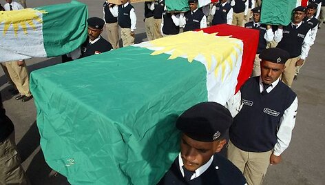 Karstuose &ndash; į Kurdistaną grąžinami palaikai