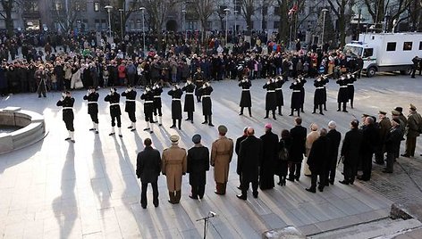 Šeštadienį kariuomenės pagerbimo renginiai vyko Kaune.