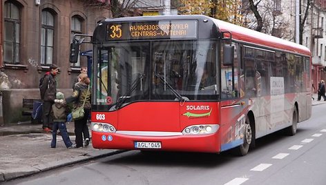 Visuomeninio miesto transporto maršrutai keičiasi dėl Viljampolės tilto atidarymo.