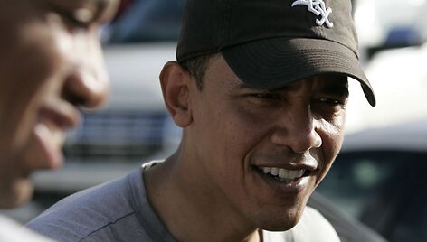Barackas Obama per atostogas Havajuose.