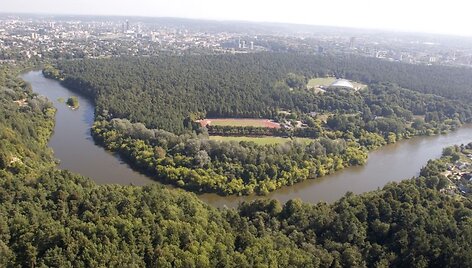 Vingio parkas i&scaron; pauk&scaron;čio skrydžio.