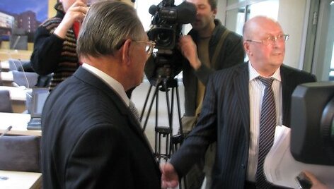 Konstantas Ramelis ir Algimantas Urmonas