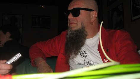 Grupė "Akvarium" su B.Greben&scaron;čikovu pastarąjį kartą Lietuvoje koncertavo balandį.