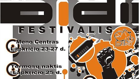 &bdquo;DiDi&ldquo;  festivalio plakatas