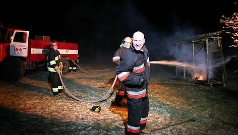 „Patruliai“ filmuojasi filme „Palikimas. Kareivio giminės istorija“. 