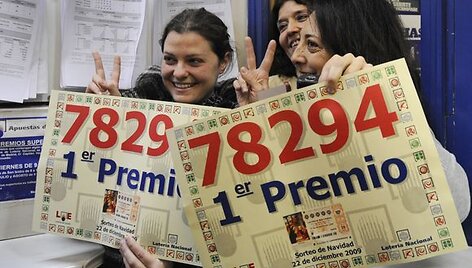 &Scaron;iais metais laimingasis skaičius buvo 78294.