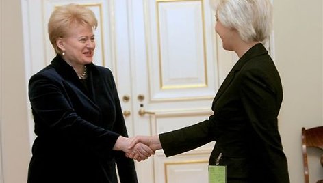 Dalia Grybauskaitė ir Diana Korsakaitė