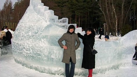 Ledo skulptūra