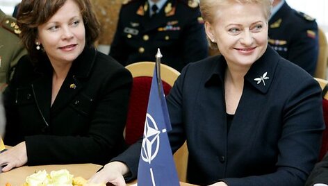 Rasa Juknevičienė ir Dalia Grybauskaitė