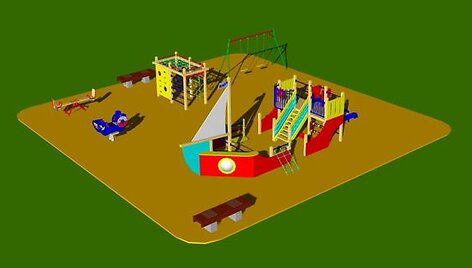 Vaikų supermiesto projektas