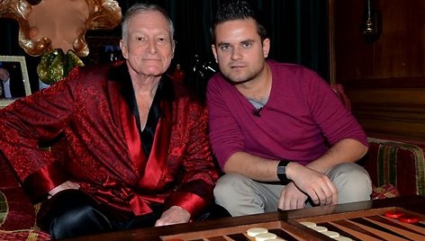 Hugh Hefneris ir Edvardas Žičkus