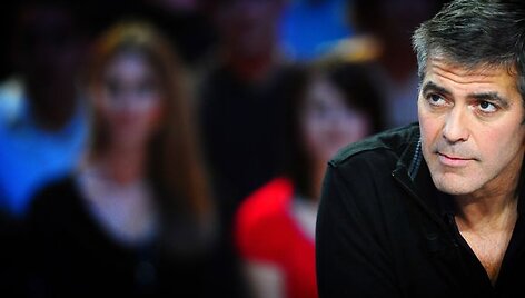 George Clooney i&scaron;pirko savo kaltę