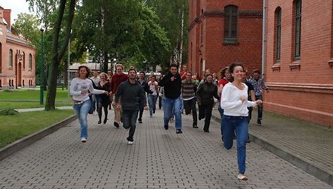 Vasaros kalbos kursuose Klaipėdos universitete dalyvavo apie 50 jaunuolių.