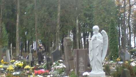 Visų &Scaron;ventųjų diena Panevėžio kapinėse