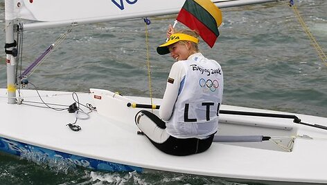 Gintarė Volungevičiūtė po fini&scaron;o