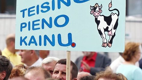  Žemdirbiai parei&scaron;kė at&scaron;aukiantys mėnesio pabaigoje planuotą mitingą, tačiau jų reikalavimai augs. 