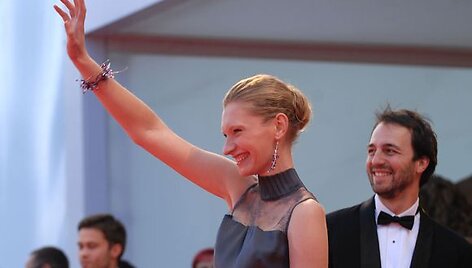 A.Buzek Venecijos kino festivalyje.