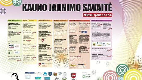 &bdquo;Jaunimo savaitės&ldquo; plakatas