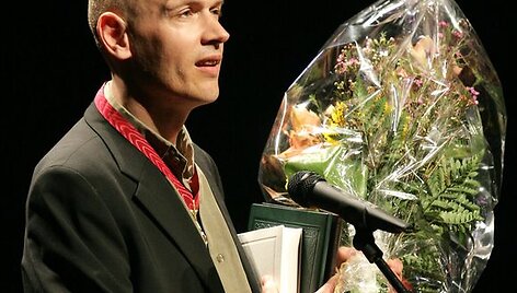Aktorius P.Budrys prisipažįsta, kad vaidinamą personažą tėvą Flynną scenoje ginsiąs bet kokiomis aplinkybėmis.