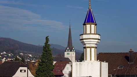 Šveicarai nenori, kad svetimos kultūros elementai nustelbtų jų tradicinį peizažą.