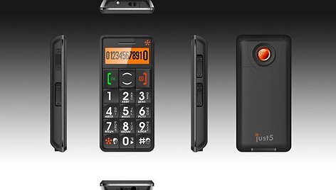Mobilusis telefonas &bdquo;Just5&ldquo;