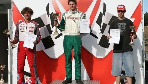 Lenkijoje vyko kartingų varžybos.