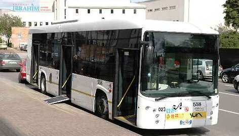 Vilniečiai galės i&scaron;mėginti itali&scaron;ką autobusą.
