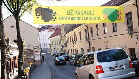 Plakatas Užupyje